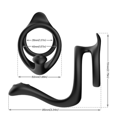 Dvostruki silikonski prsten 52 00037-4